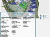 County hospital internal map