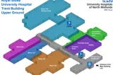 Trent building upper ground map