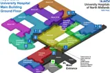 Main building ground floor map